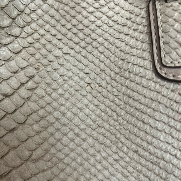 COACH Kristin Python Embossed Hobo in pale pink L1182-19416 - Picture 6 of 8